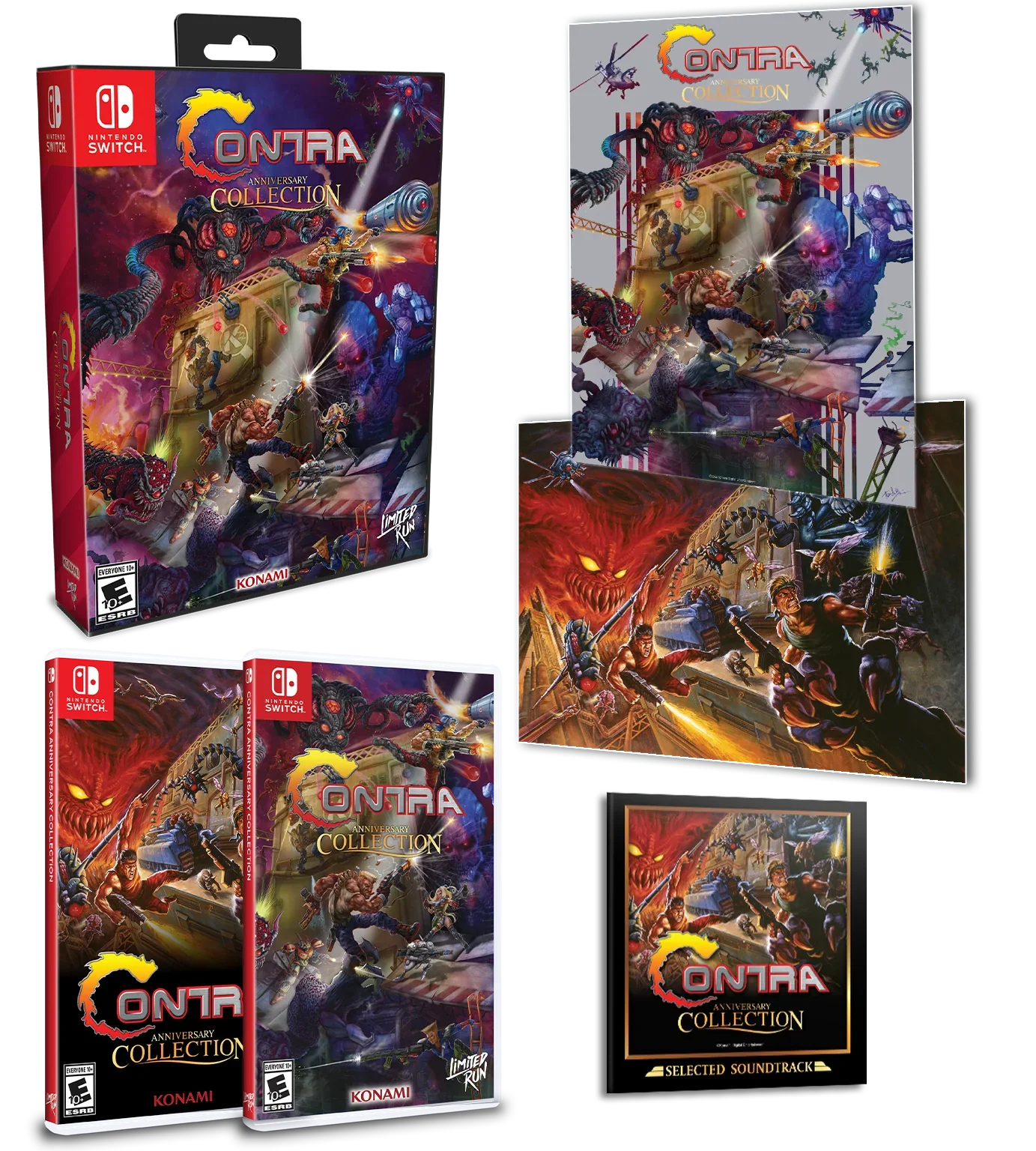 Contra Anniversary Collection Hard Corps Edition [Limited Run Games #140] - Nintendo Switch - Image 2