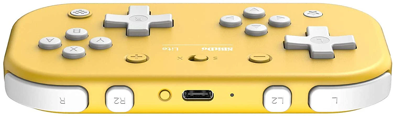 8BITDO LITE BLUETOOTH GAMEPAD FOR SWITCH LITE, SWITCH & WINDOWS [YELLOW] - Image 5