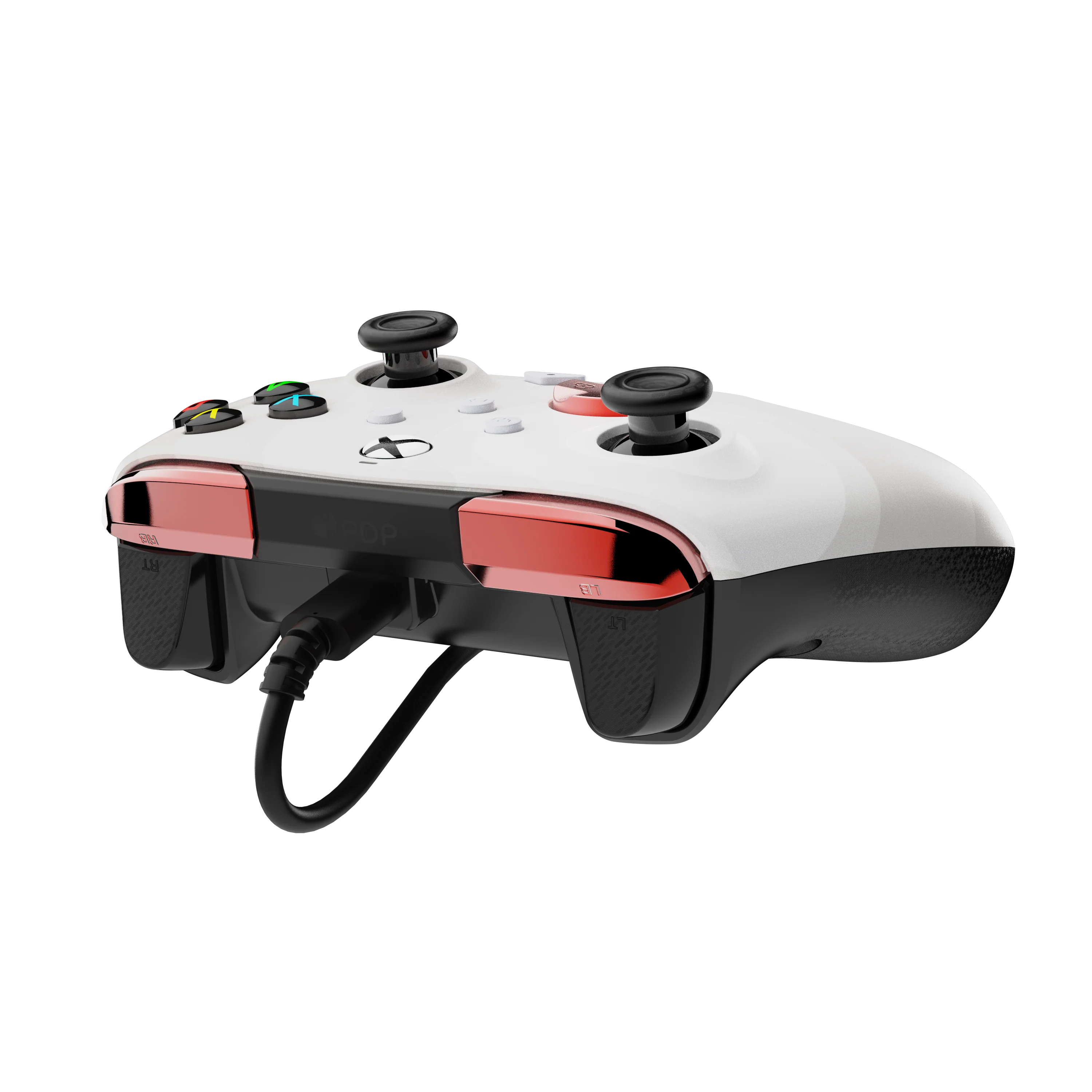 PDP - AIRLITE WIRED HEADSET & REMATCH WIRED CONTROLLER BUNDLE FOR XBOX SERIES X: RADIAL WHITE - Image 3