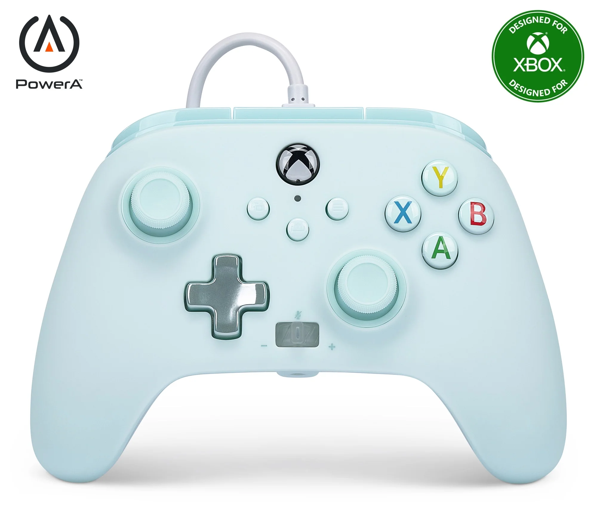 Power A Enhanced Wired Controller for Xbox Series X/S (Cotton Candy Blue)