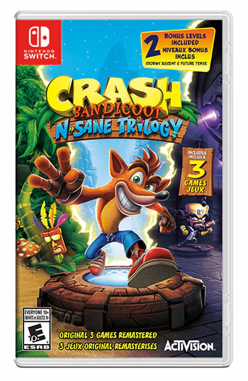 Crash Bandicoot N Sane Trilogy - Nintendo Switch
