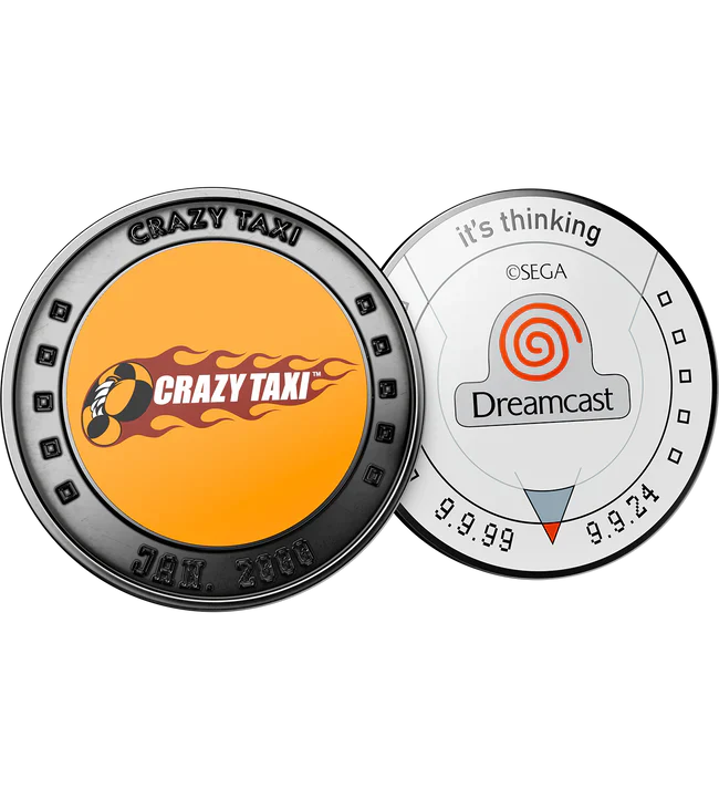 Crazy Taxi Commemorative Coin [Limited Run Games]