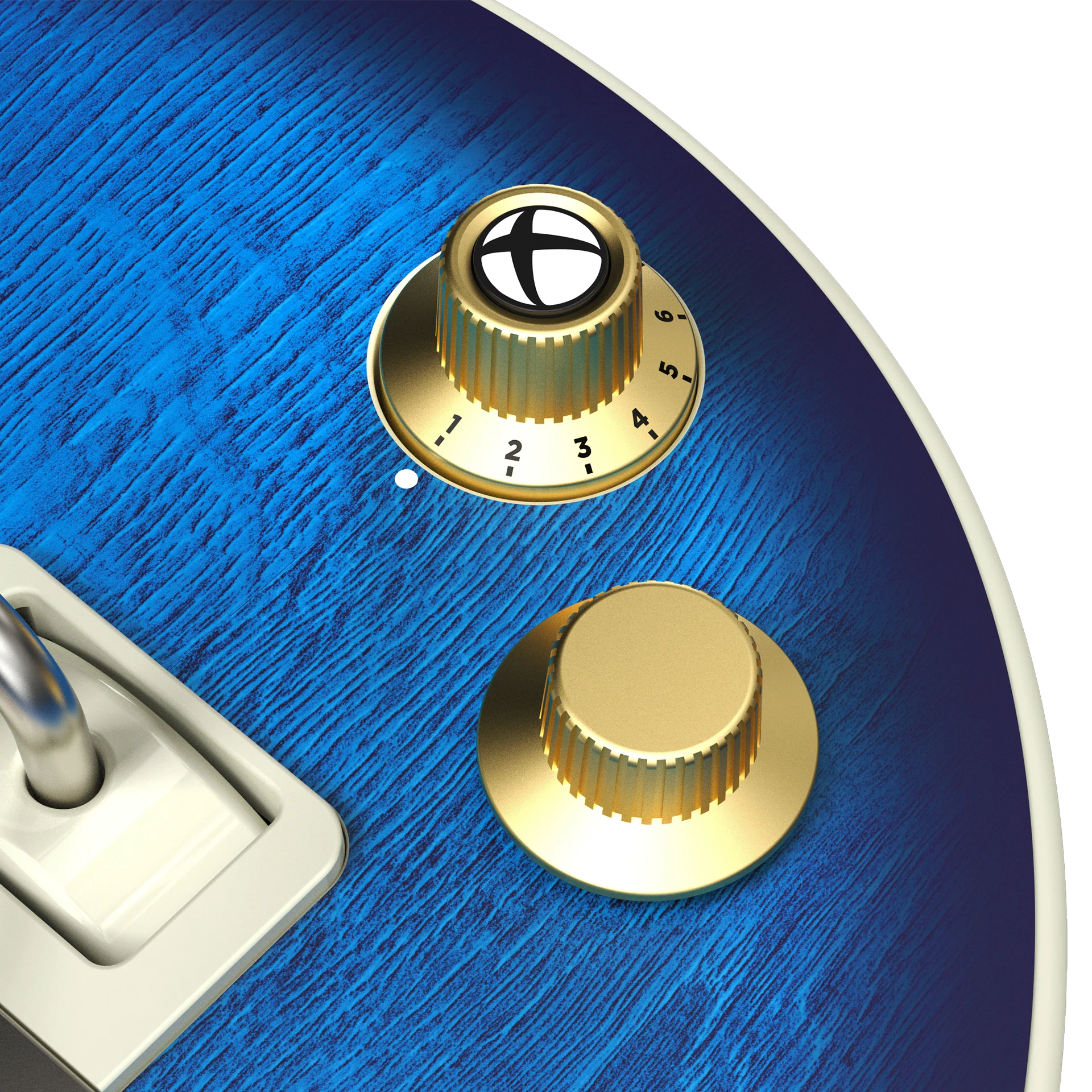 CRKD Gibson Les Paul Blueberry Burst Pro Edition for Xbox Series X|S, Xbox One, and PC (FREE SHIPPING) - Image 4