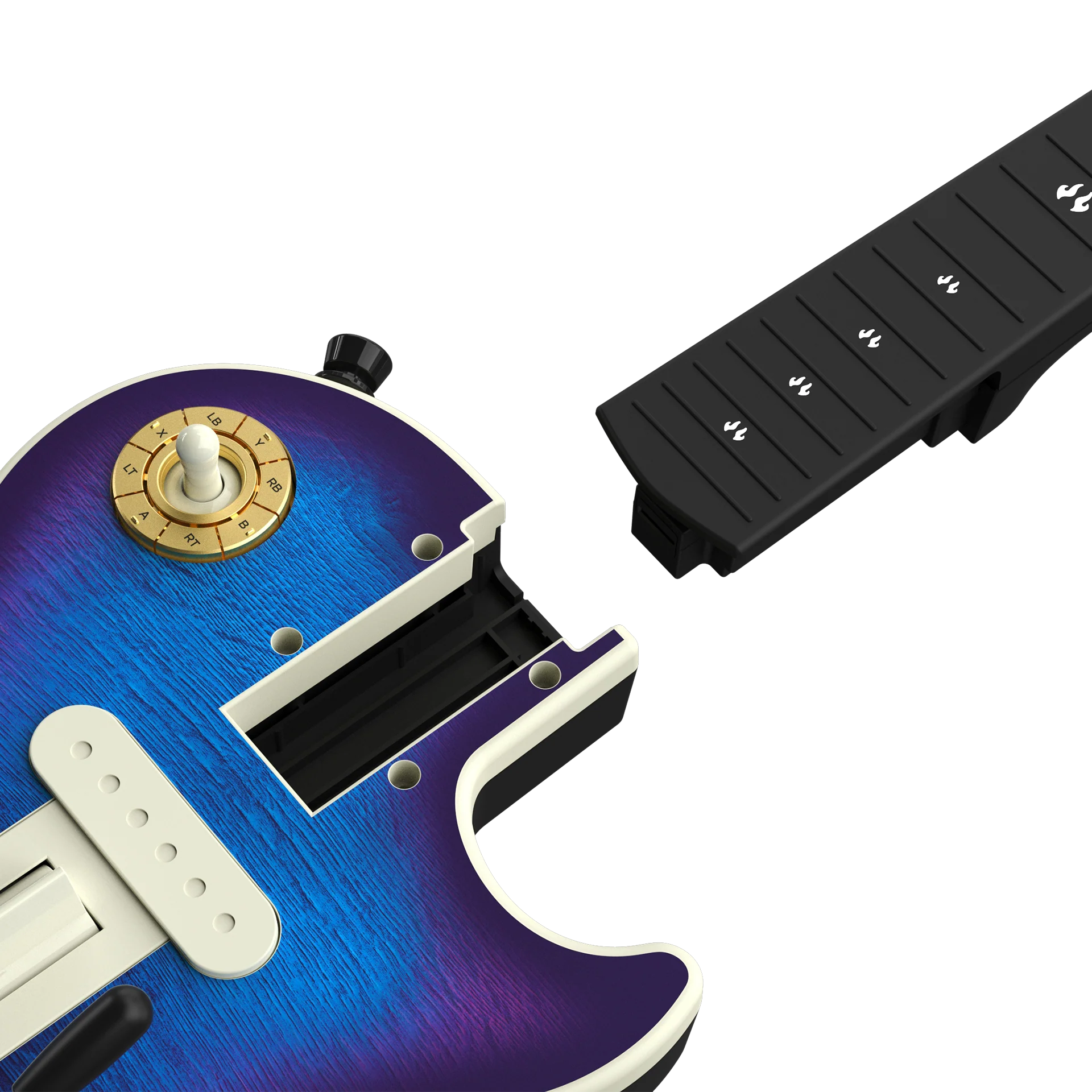 CRKD Gibson Les Paul Blueberry Burst Pro Edition for Xbox Series X|S, Xbox One, and PC (FREE SHIPPING) - Image 5