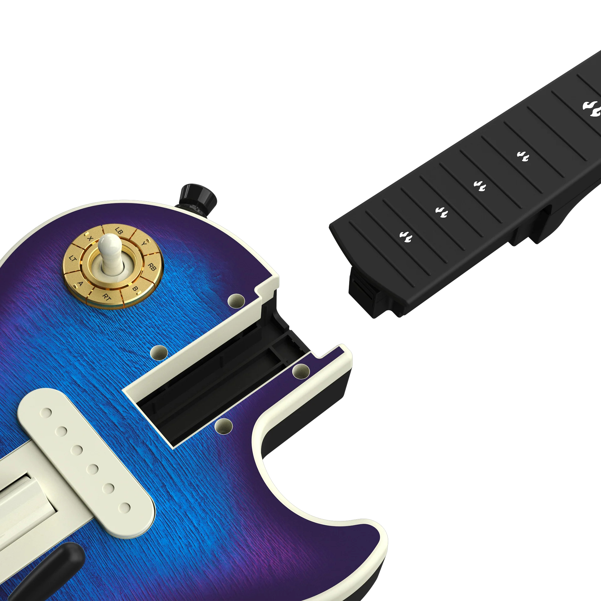 CRKD Gibson Les Paul Guitar Blueberry Burst Pro - Multi Platform  (FREE SHIPPING) - Image 12