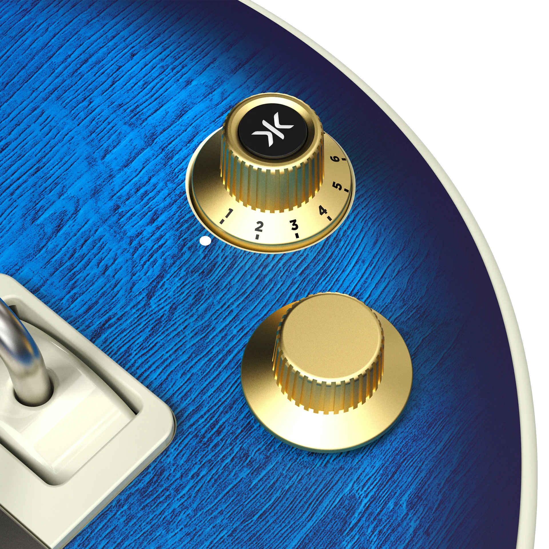 CRKD Gibson Les Paul Guitar Blueberry Burst Pro - Multi Platform  (FREE SHIPPING) - Image 7