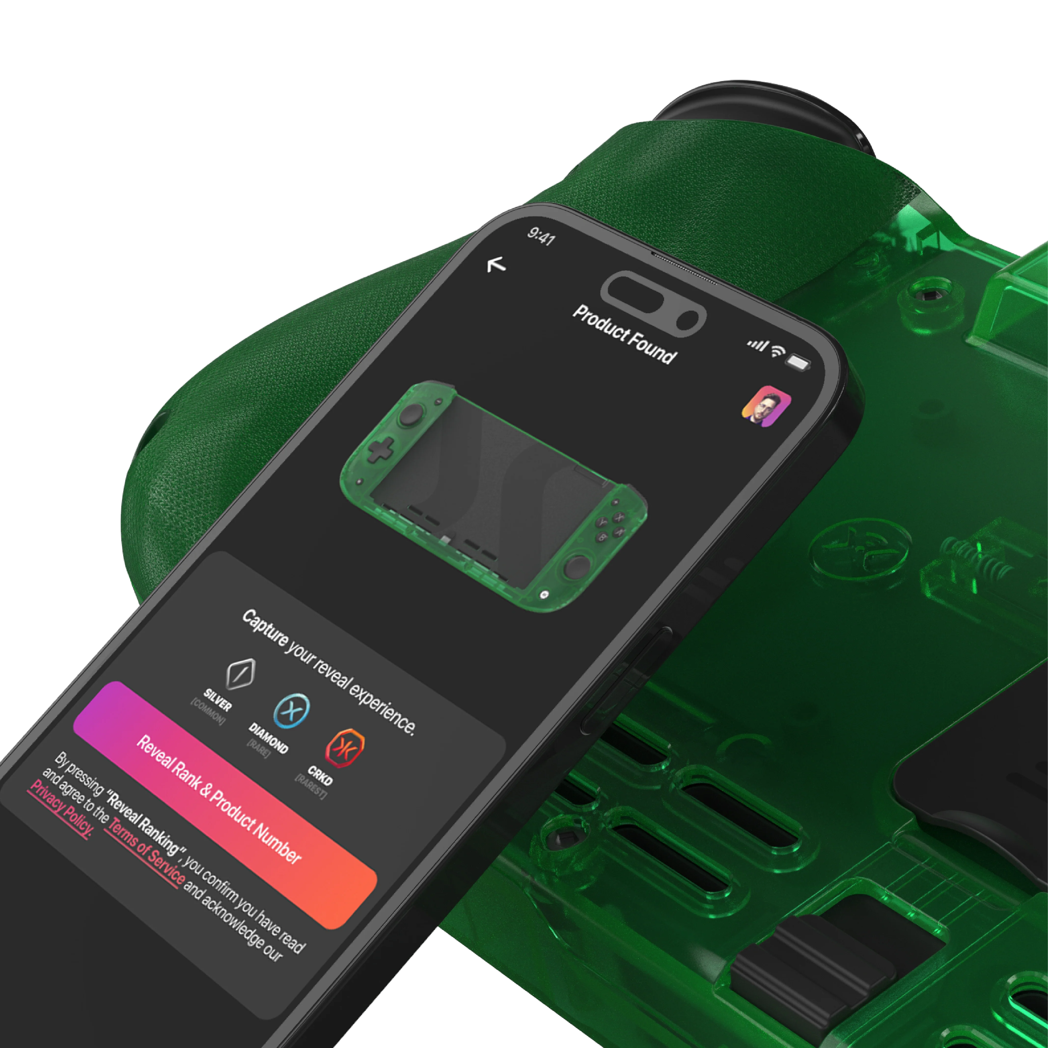 CRKD Nitro Deck [Retro Emerald Green Limited Edition] with Carry Case - Nintendo Switch - Image 6