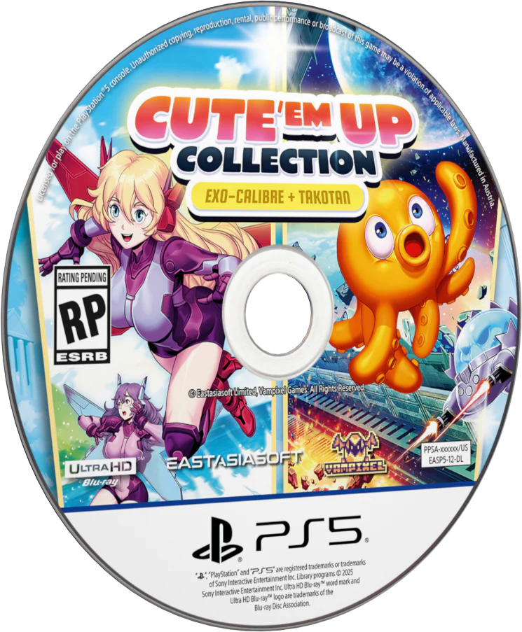 Cute 'em Up Collection [Deluxe] - Playstation 5 (PRE-ORDER) - Image 4