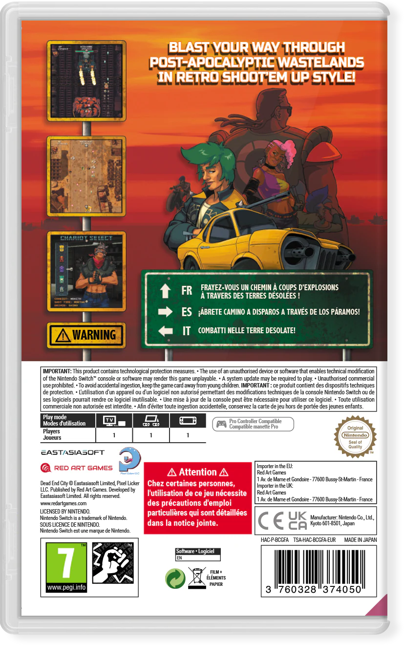Dead End City [PEGI IMPORT] - Nintendo Switch (PRE-ORDER) [FREE SHIPPING] - Image 3