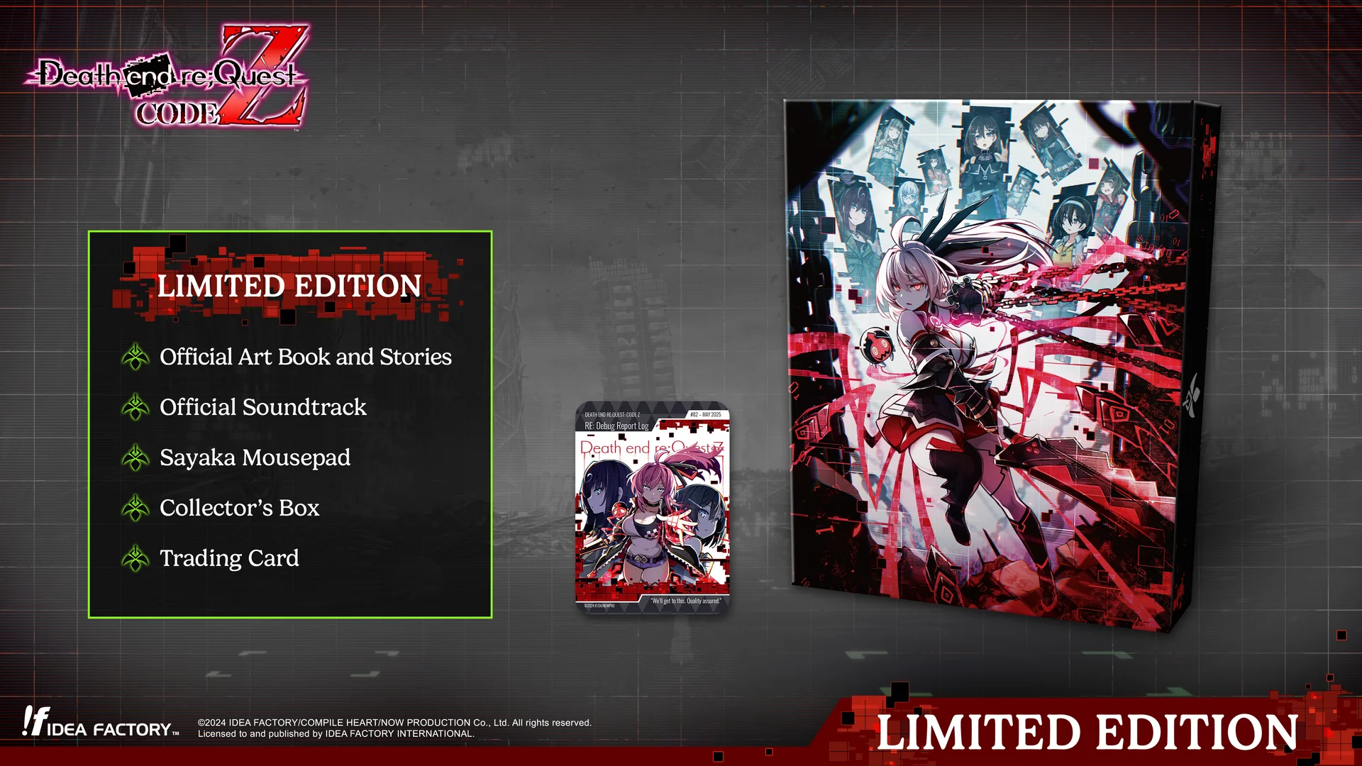 Death end re;Quest Code Z [Limited Edition] - Playstation 4 - Image 3