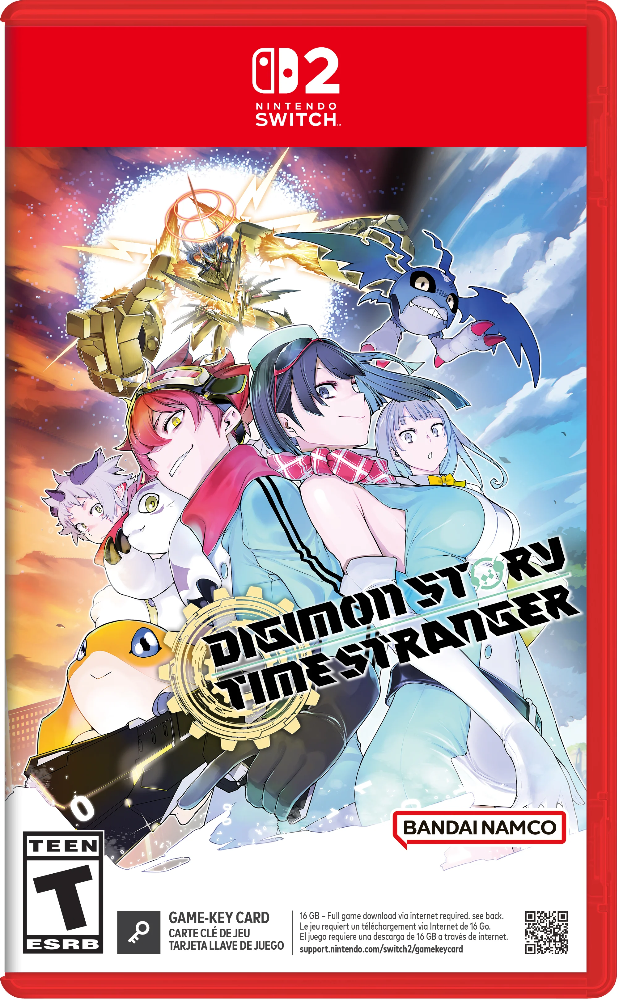 Digimon Story Time Stranger - Nintendo Switch 2 [Game-Key Card] (PRE-ORDER)