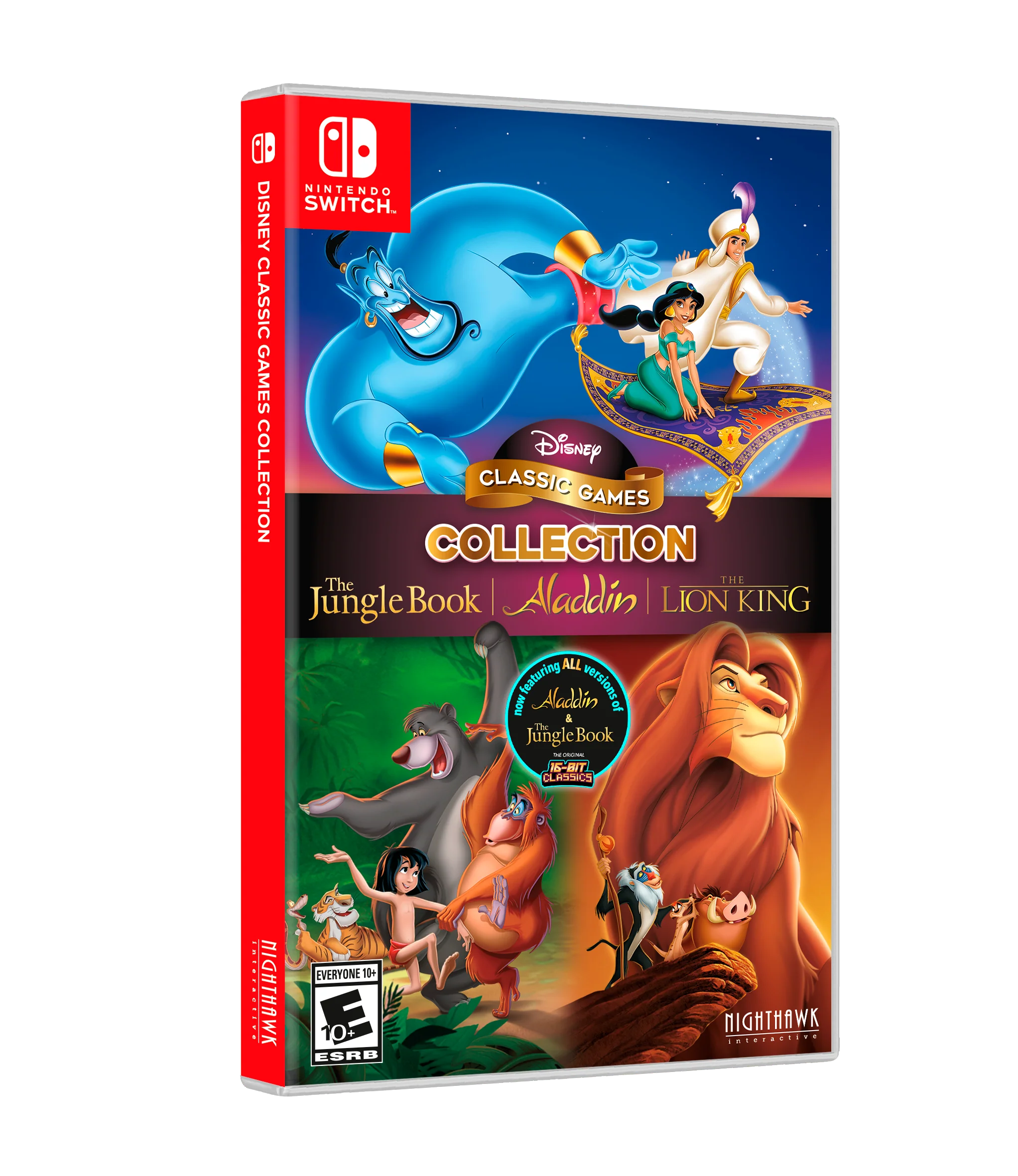 Disney Classic Games Collection : Aladdin, The Lion King, and The Jungle Book - Nintendo Switch - Image 2