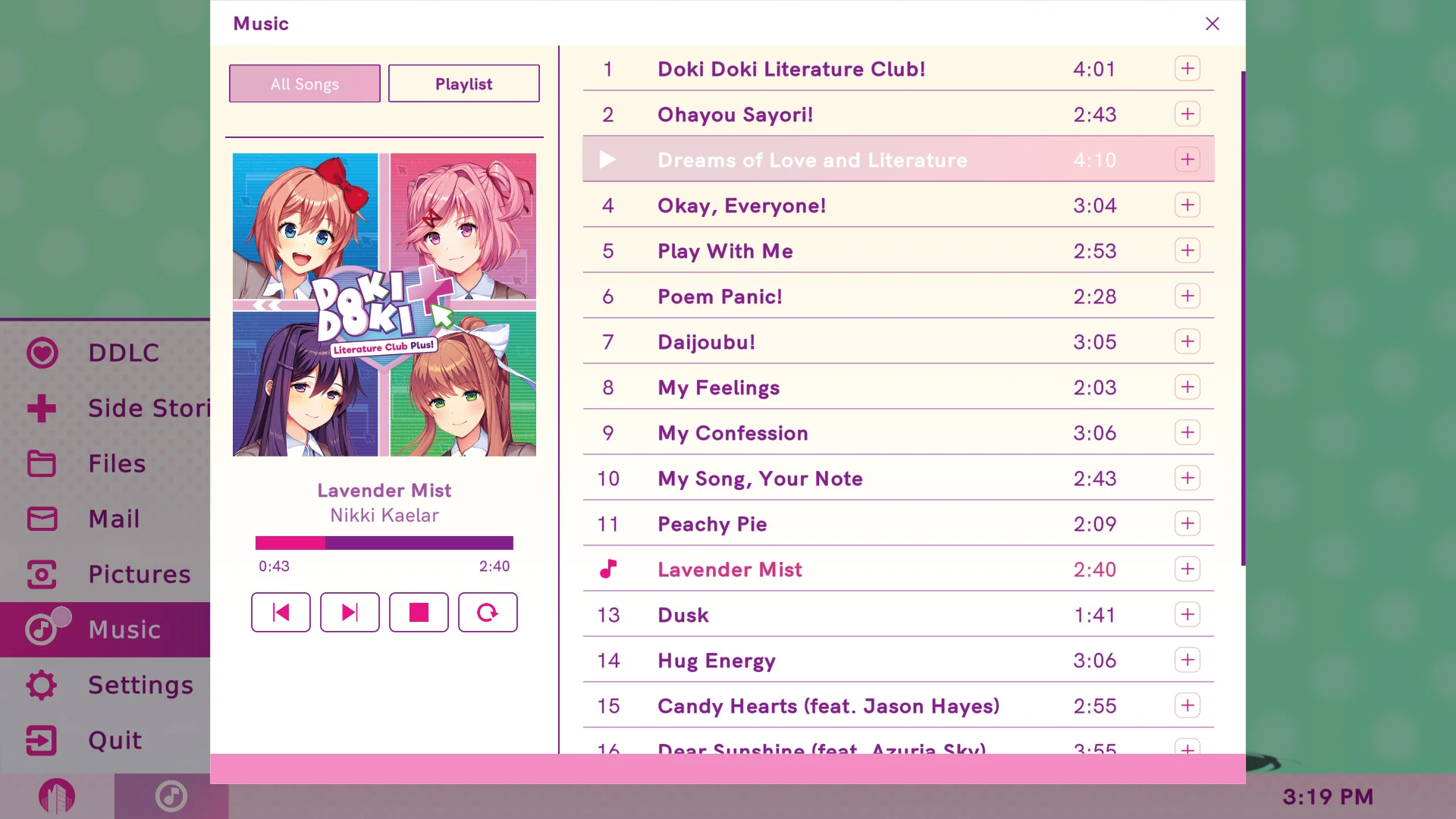 Doki Doki Literature Club Plus! [PREMIUM PHYSICAL EDITION] - Nintendo Switch - Image 6