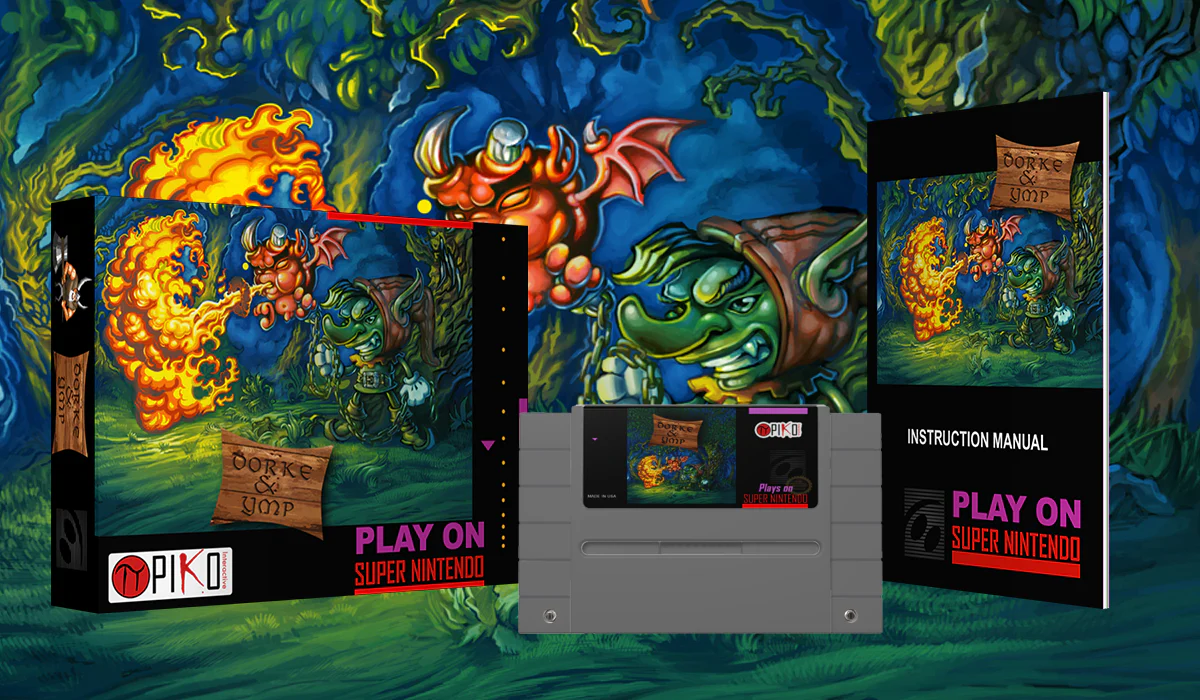 Dorke and Ymp - Super Nintendo - Image 2