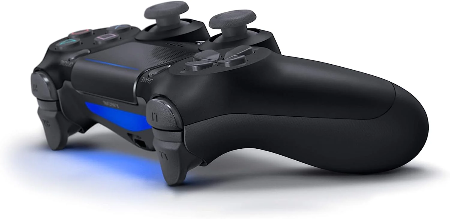 DualShock 4 Wireless Controller PS4 Slim Model (Jet Black) - PlayStation 4 - Image 2