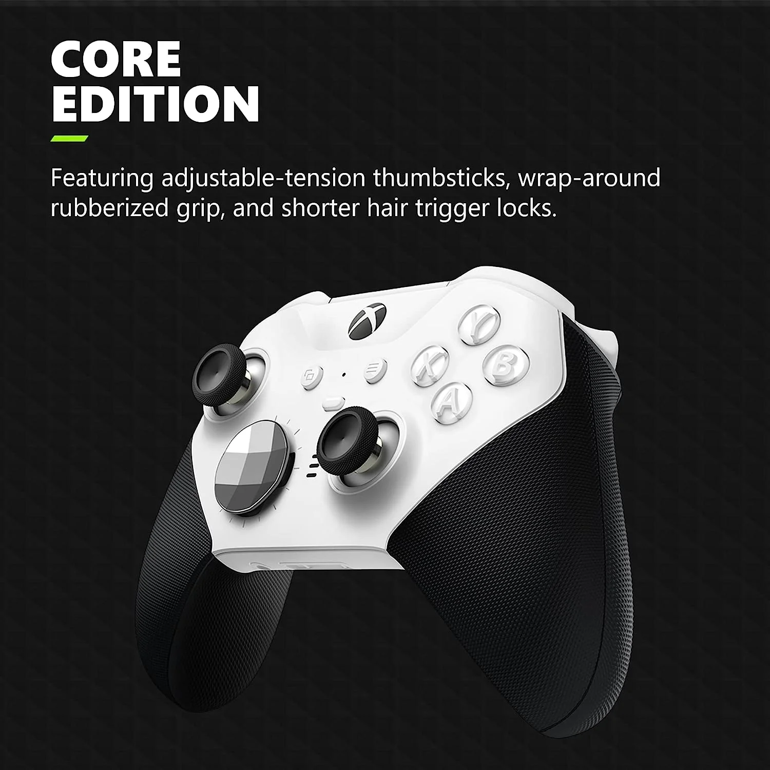 Elite Wireless Controller Series 2 Core for Xbox Series and Windows Devices - White - Image 2