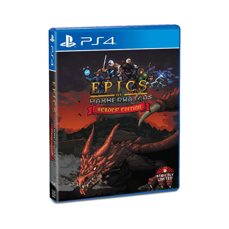 Epics of Hammerwatch Heroes Edition - PlayStation 4  [Strictly Limited Games]