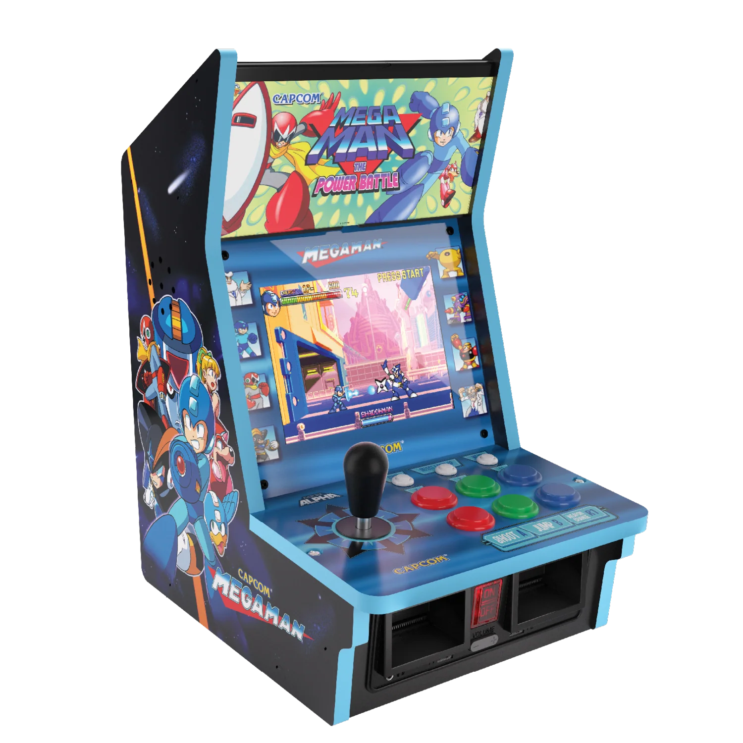 Evercade Alpha Mega Man Bartop Arcade - Image 2