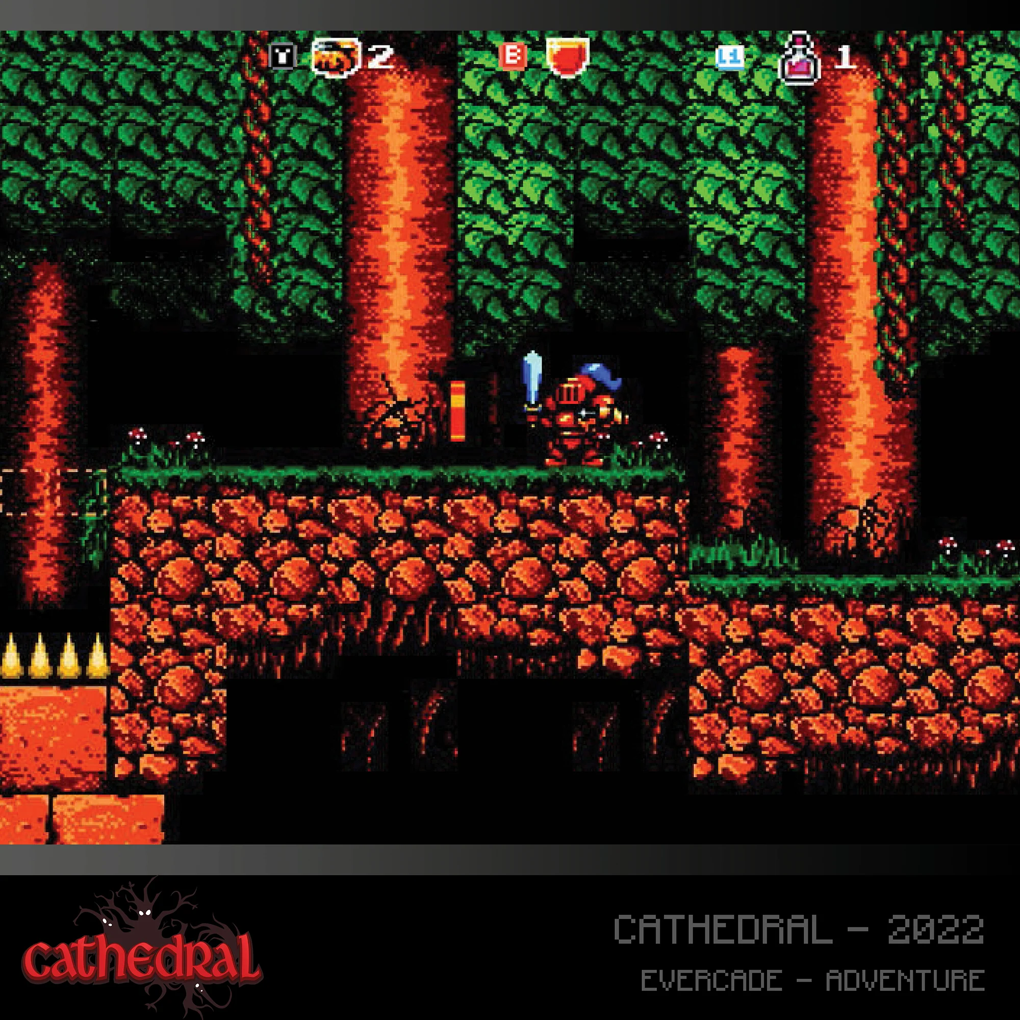 Evercade Alwa's Awakening / Cathedral Dual Cartridge [#27] - Image 6
