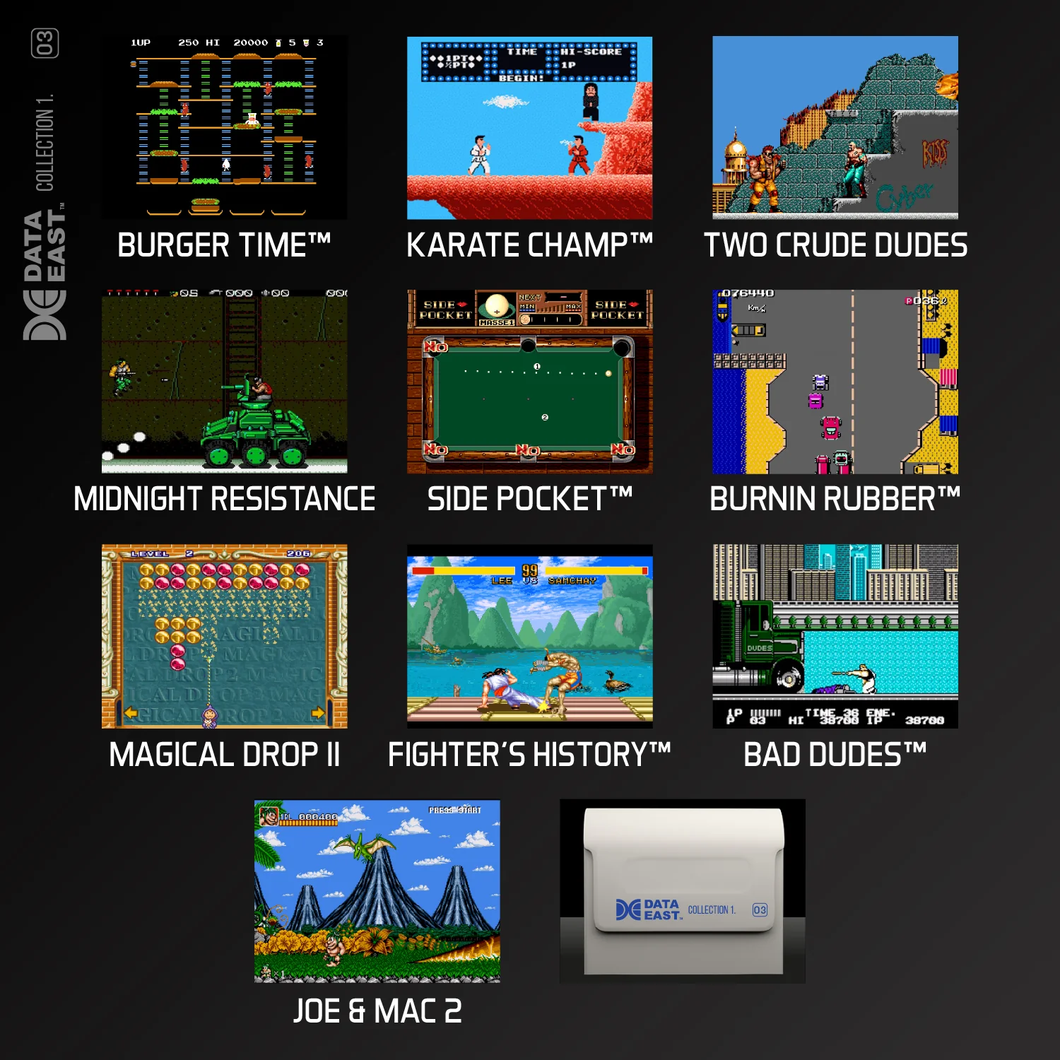 Evercade Data East Collection Cartridge Volume 1 [03] - Image 5