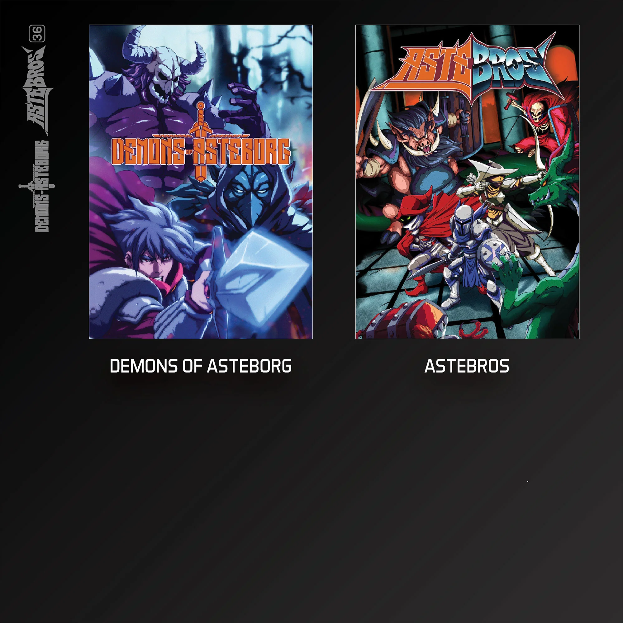 Evercade Demons of Asteborg / Astebros [#36] - Image 3