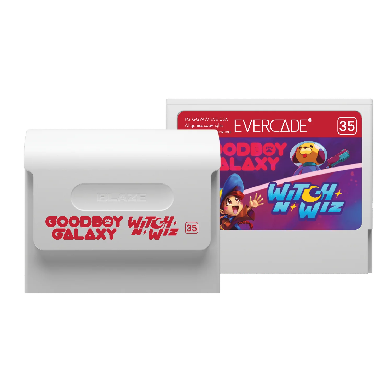 Evercade Goodboy Galaxy / Witch n Wiz [#35] - Image 2
