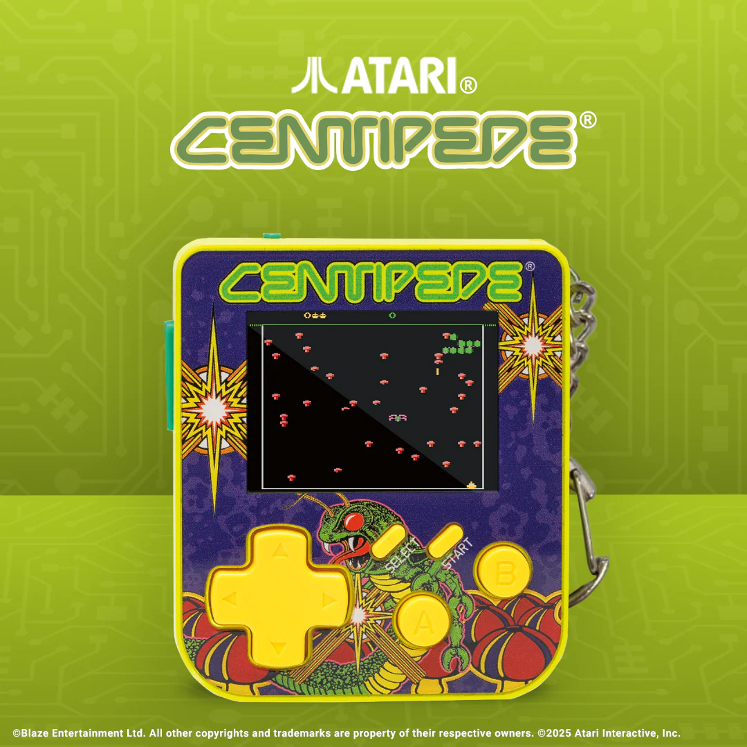 Evercade Hypermegatech Atari Centipede Key Chain - Image 2