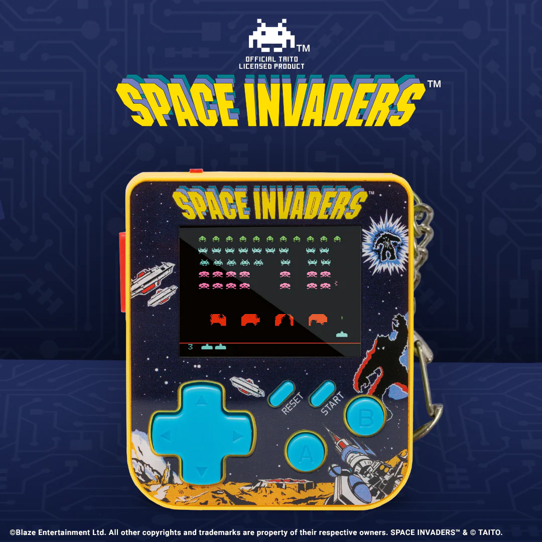 Evercade Hypermegatech Taito Space Invaders Key Chain - Image 2