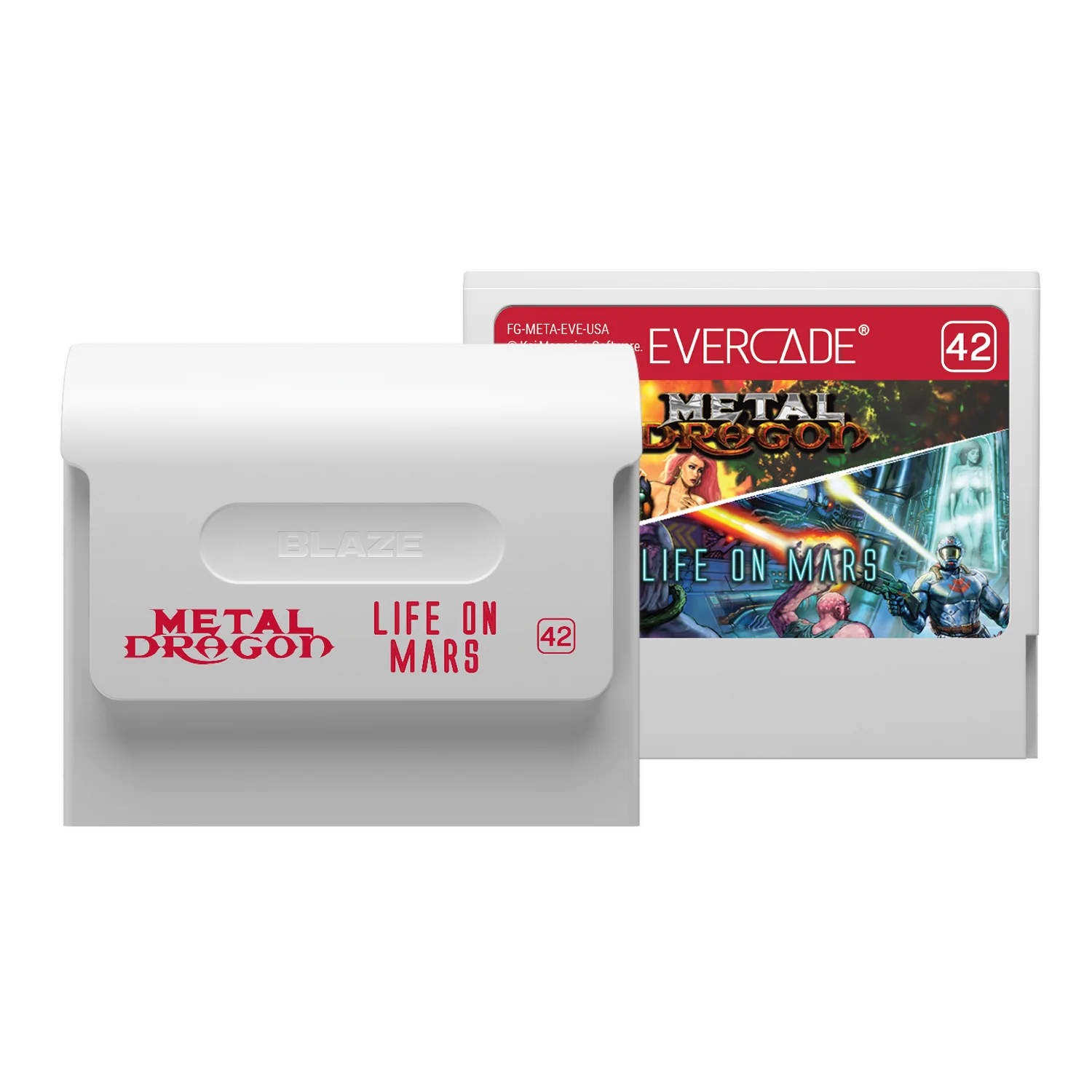 Evercade Metal Dragon/Life on Mars Collection [#42] - Image 2
