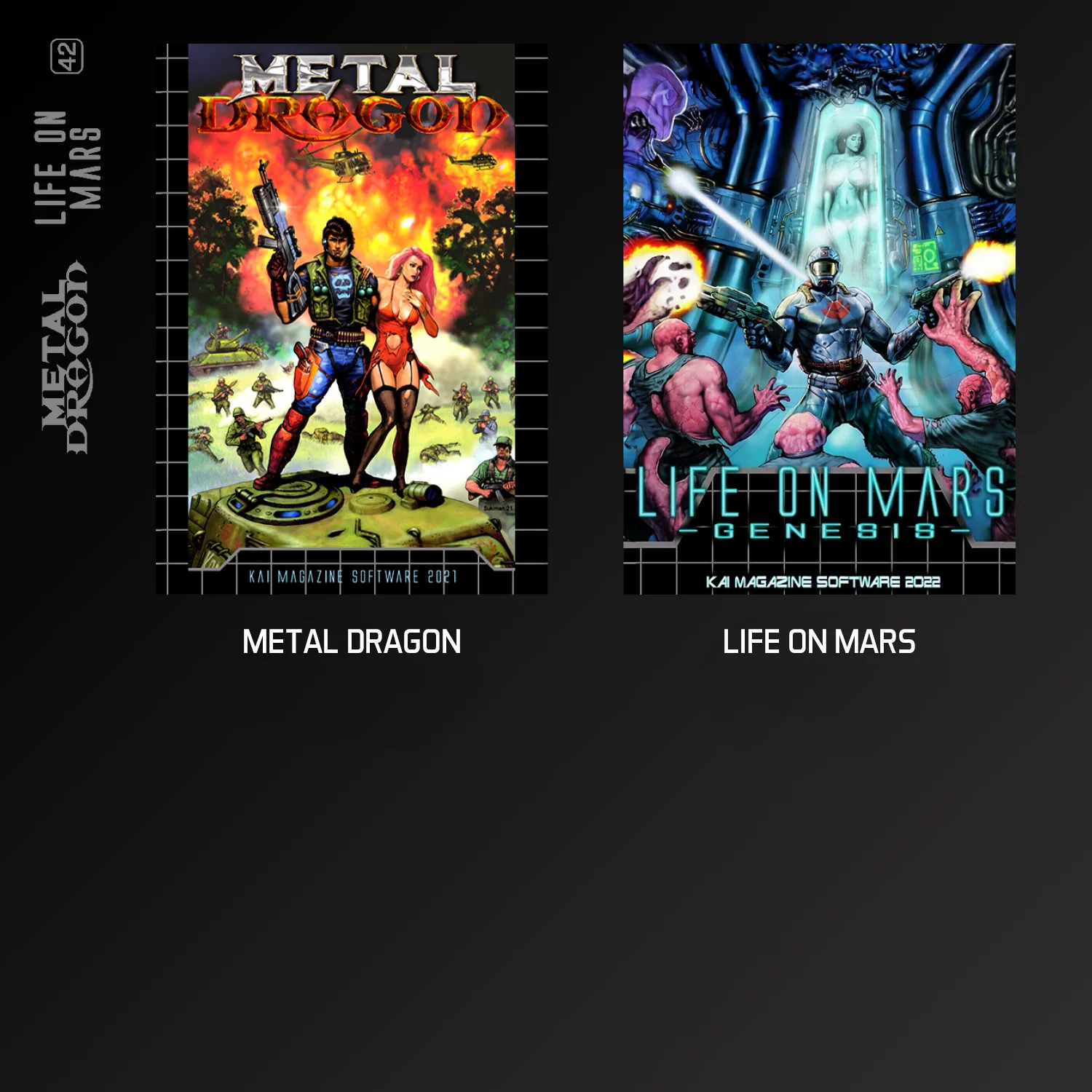 Evercade Metal Dragon/Life on Mars Collection [#42] - Image 3