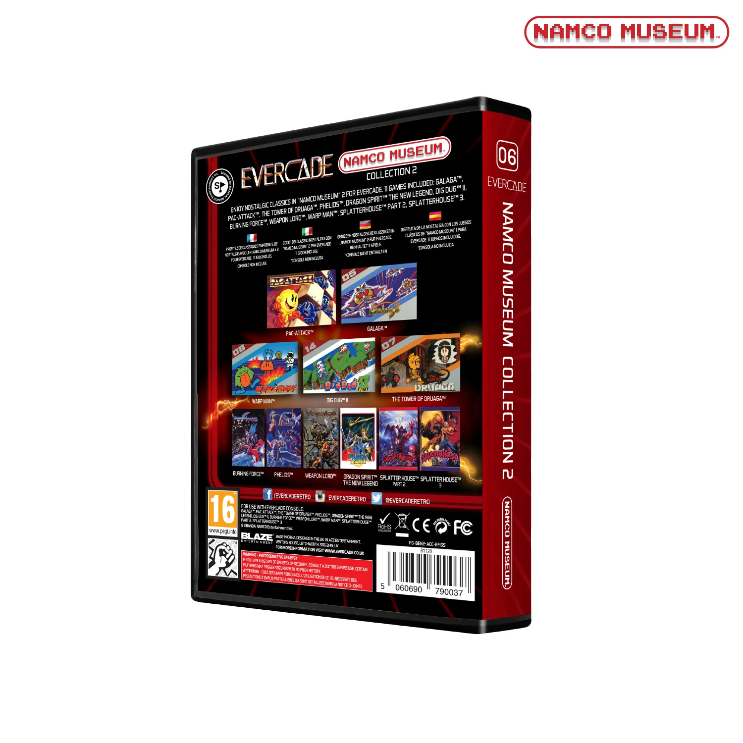 Evercade Namco Museum Collection Cartridge Volume 2 (PEGI IMPORT) [06] - Image 3