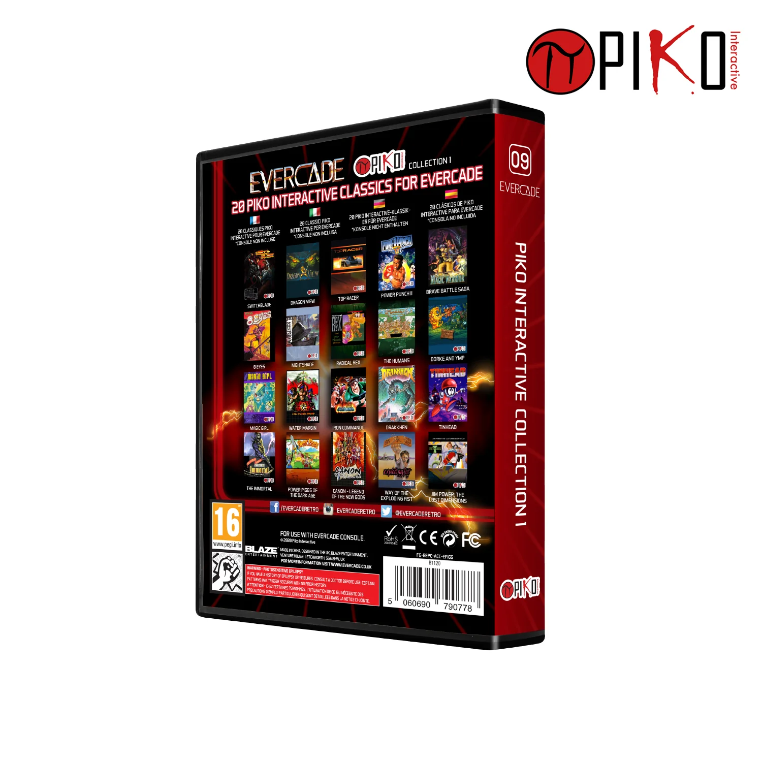 Evercade Piko Collection 1 Cartridge [09] [PEGI RATED COVER] - Image 2