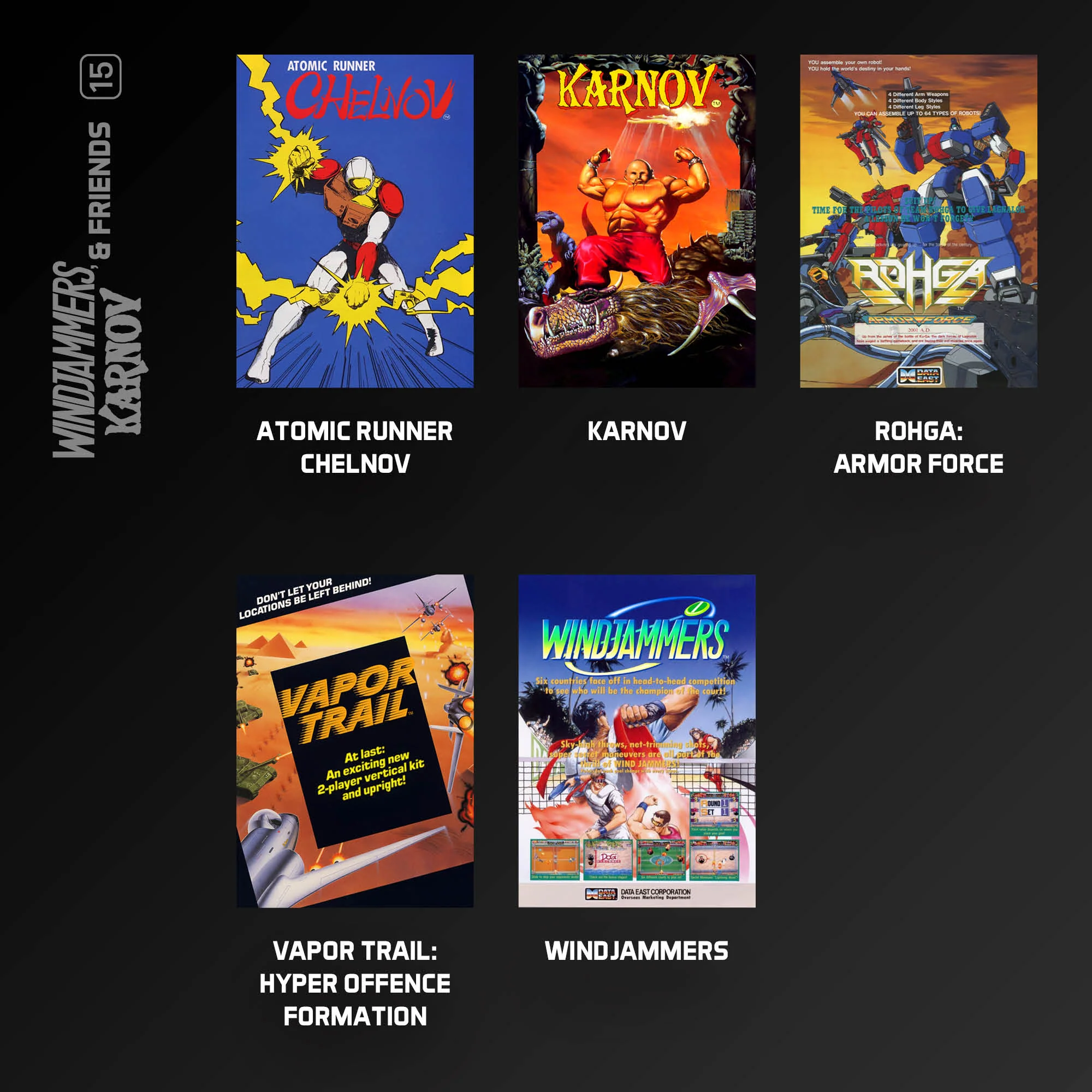 Evercade Windjammers, Karnov & Friends - Image 4
