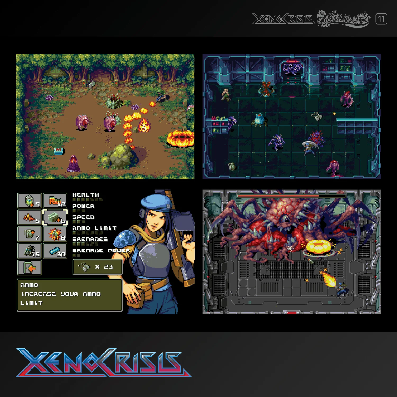 Evercade Xeno Crisis/Tanglewood Dual Game Cartridge [11] - Image 4
