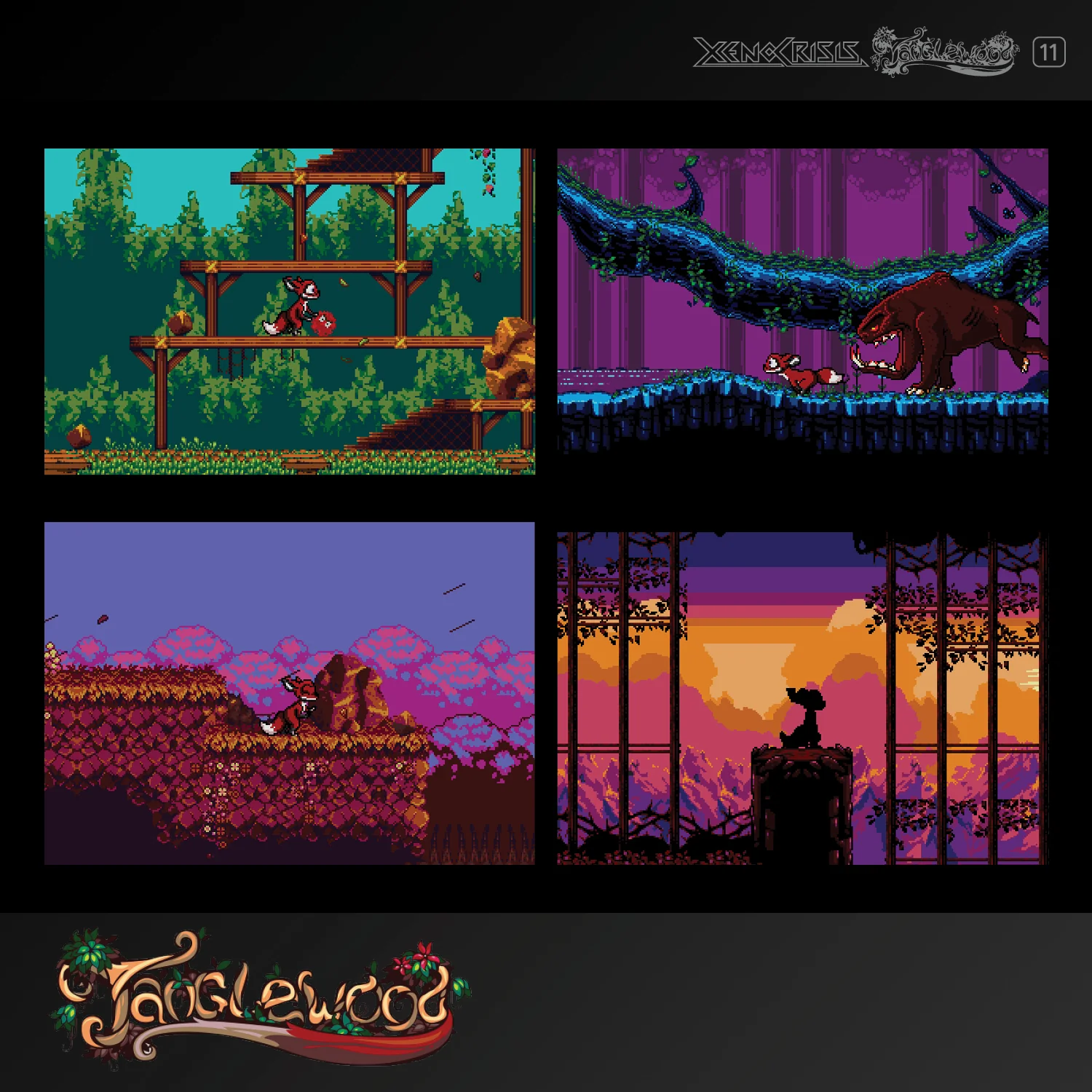 Evercade Xeno Crisis/Tanglewood Dual Game Cartridge [11] - Image 5