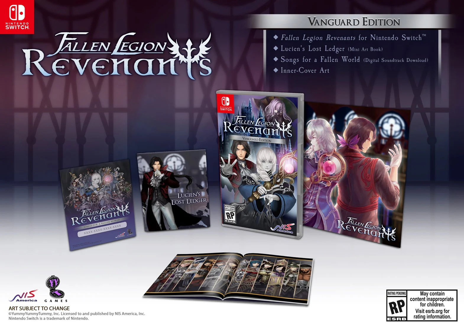 Fallen Legion Revenants [Vanguard Edition] - Nintendo Switch