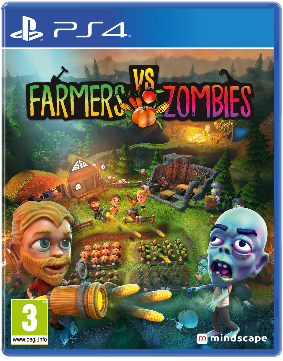 FARMERS VS ZOMBIES [PEGI IMPORT] - PS4