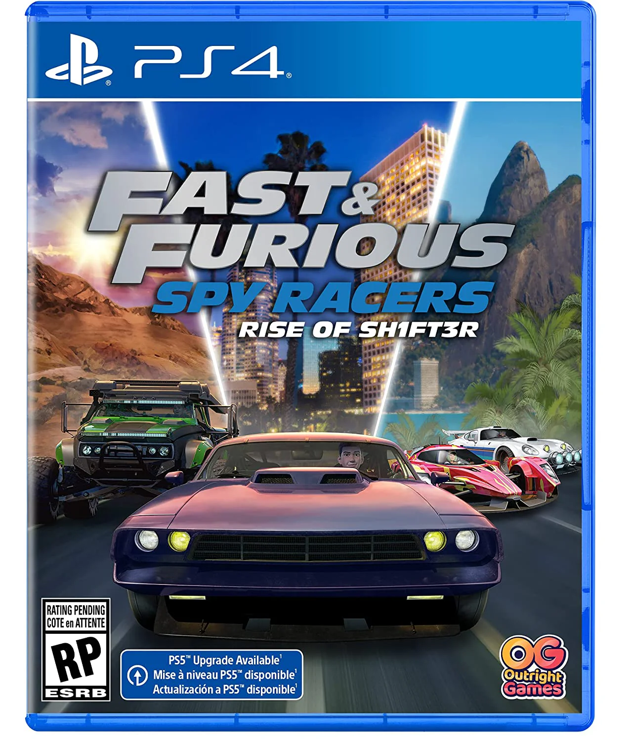 Fast & Furious: Spy Racers Rise of SH1FT3R - PS4