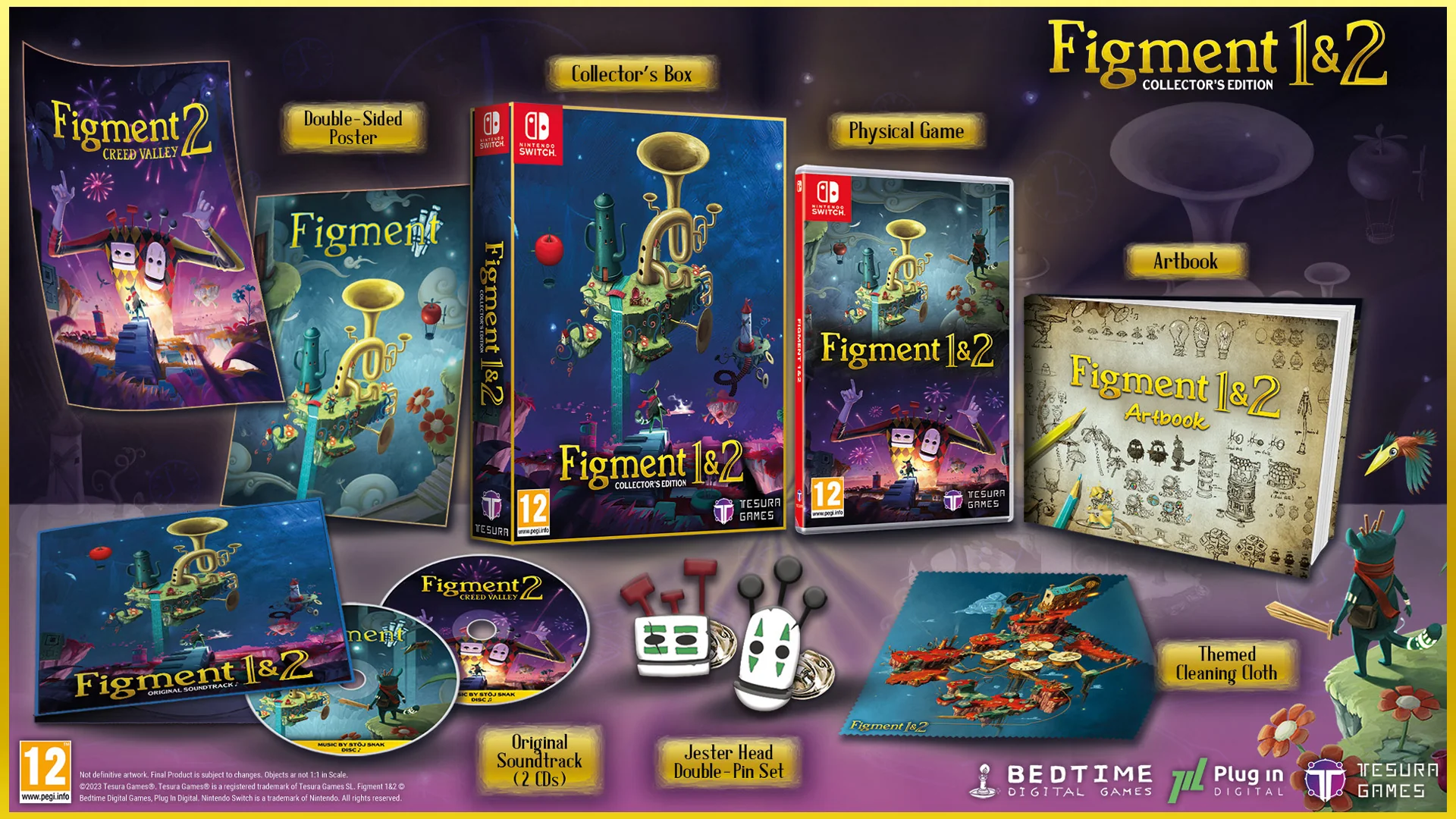 Figment 1 & 2 [Collector's Edition] [PEGI Import] - Nintendo Switch - Image 2