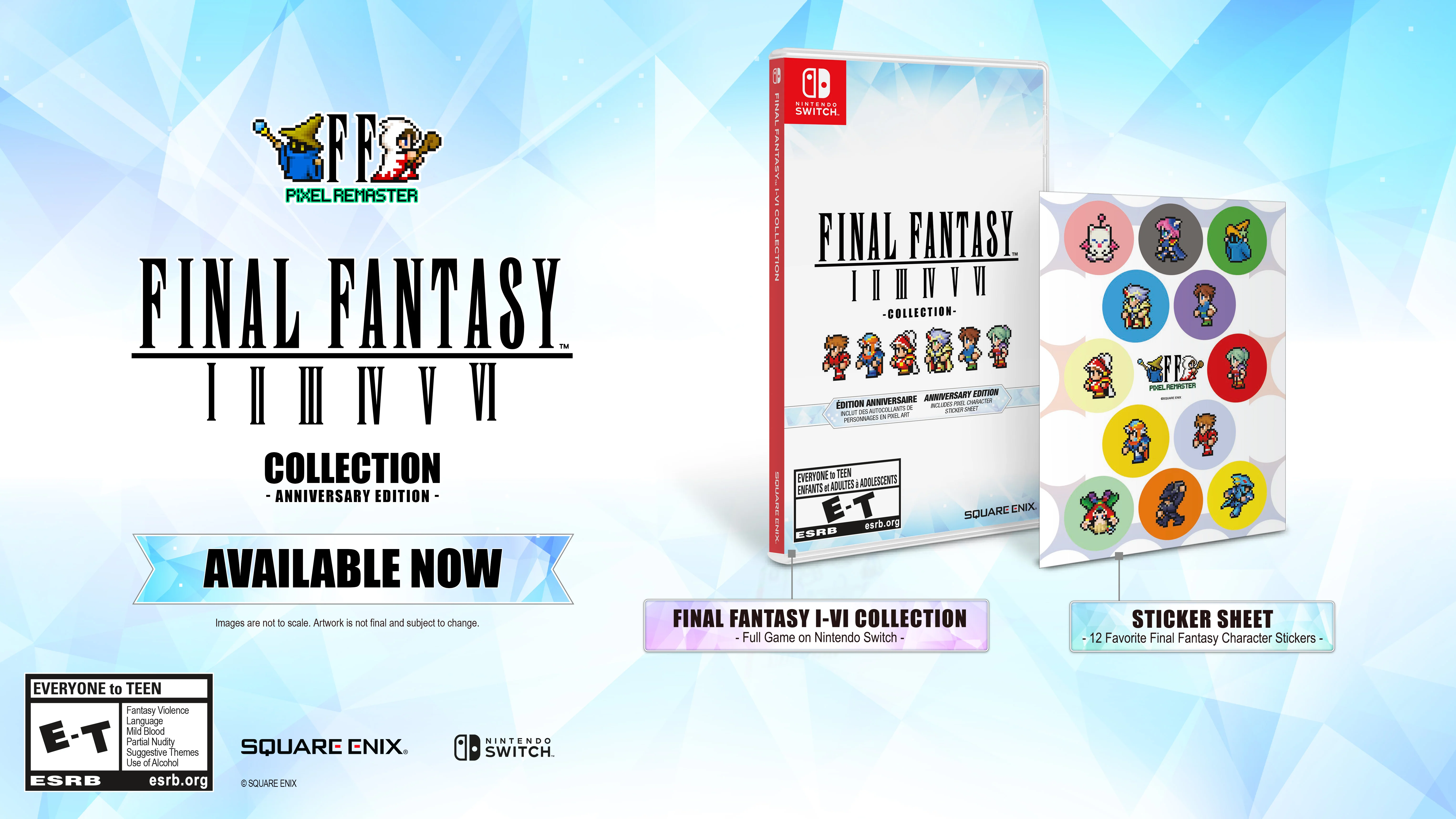 Final Fantasy I-VI Collection Anniversary Edition - Nintendo Switch - Image 2