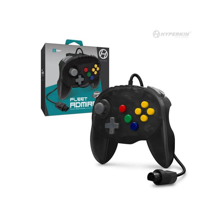 Fleet Admiral Premium Wired Controller (Cosmic Fleet) - N64