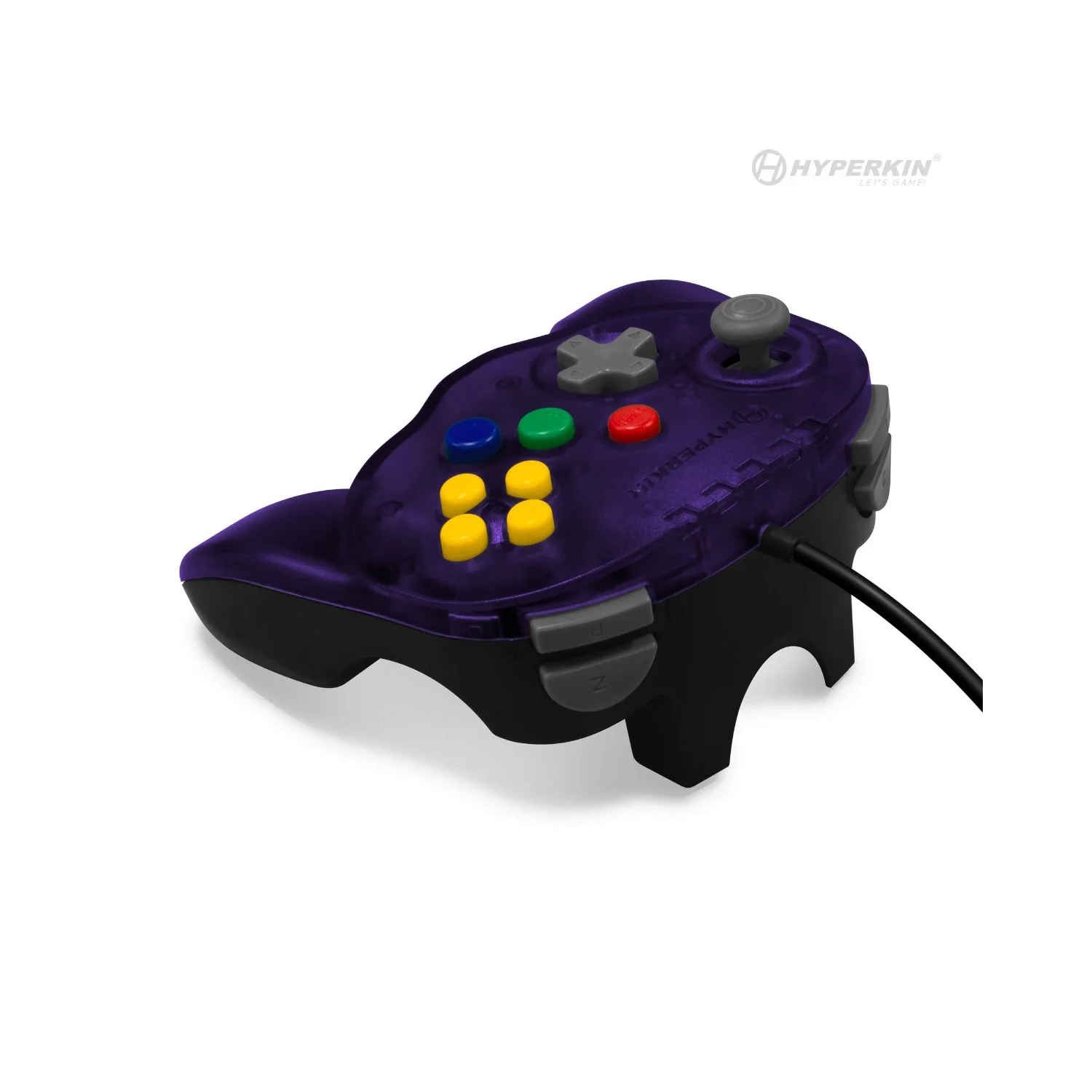 Fleet Admiral Premium Wired Controller (Violet Fleet) - N64 - Image 4