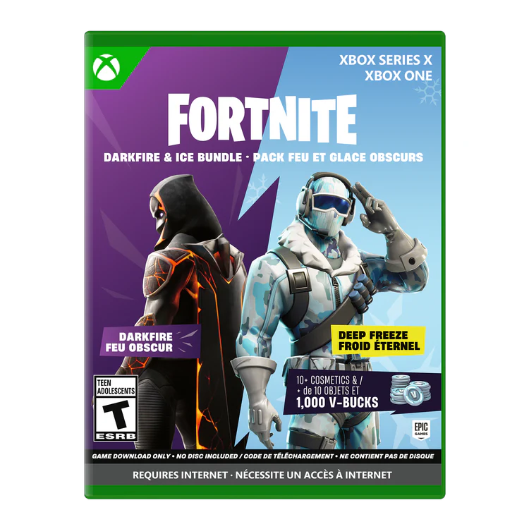 FORTNITE - Darkfire & Ice Bundle [Code in Box] - Xbox One/Xbox Series X