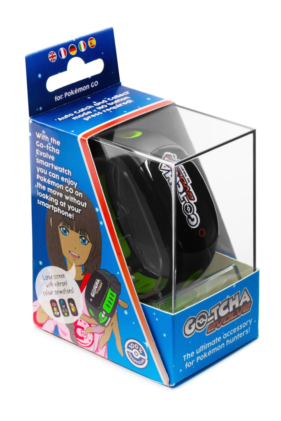 GO-TCHA Evolve [Black/Green] for Pokemon Go! - Image 3