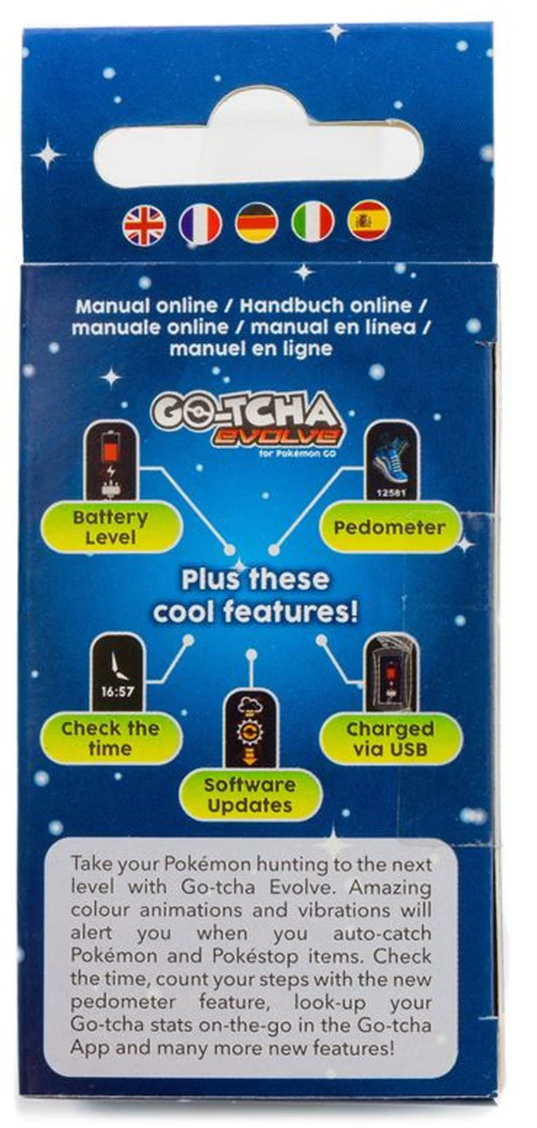GO-TCHA Evolve [Black/Green] for Pokemon Go! - Image 4