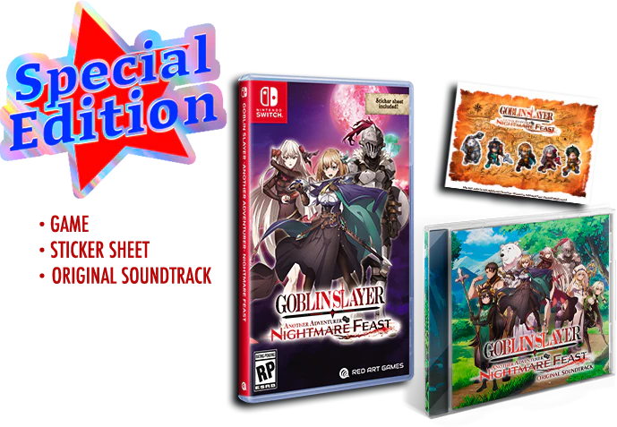 Goblin Slayer -Another Adventurer- Nightmare Feast Special Edition - Nintendo Switch (VGP Exclusive)
