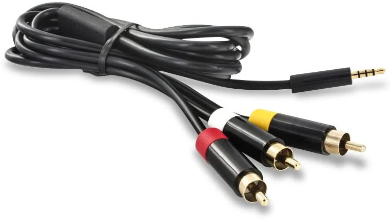 GOLD PLATED AV CABLE XBOX 360 E - TOMEE - Image 3
