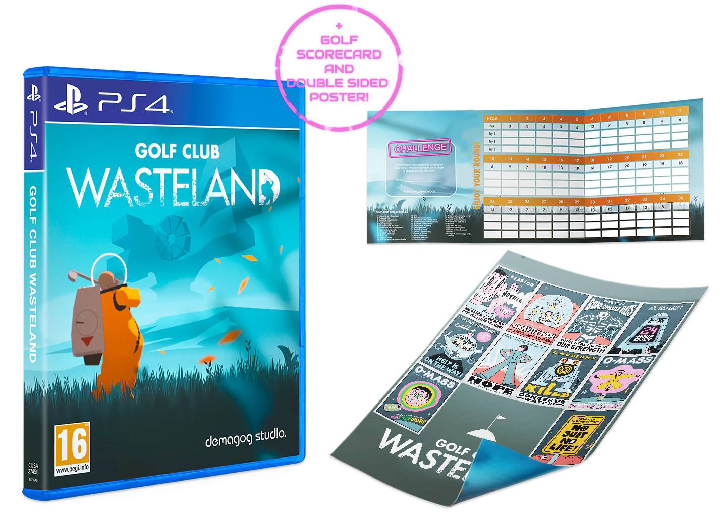 Golf Club Wasteland - PS4 [RED ART GAMES] - Image 2