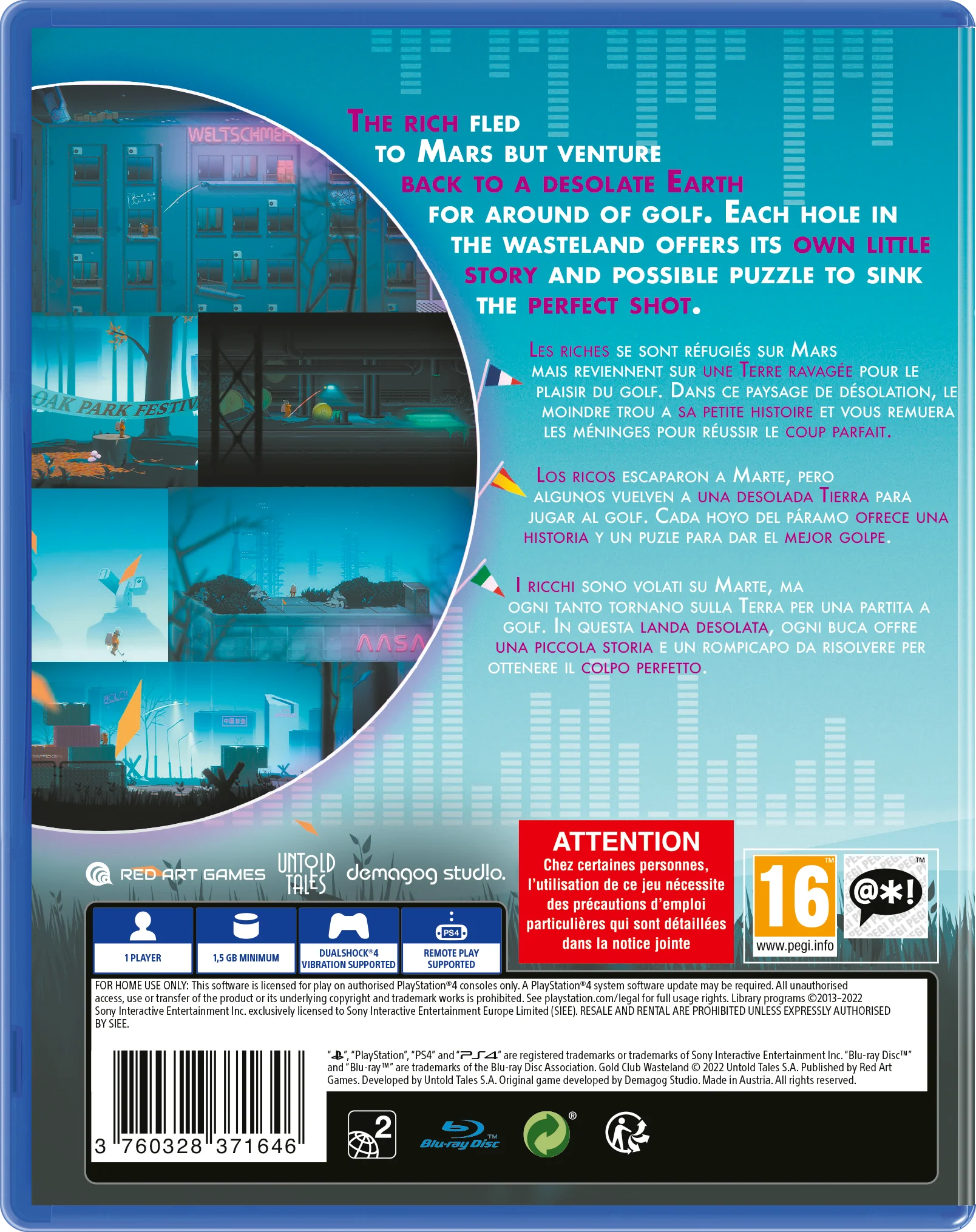 Golf Club Wasteland - PS4 [RED ART GAMES] - Image 4