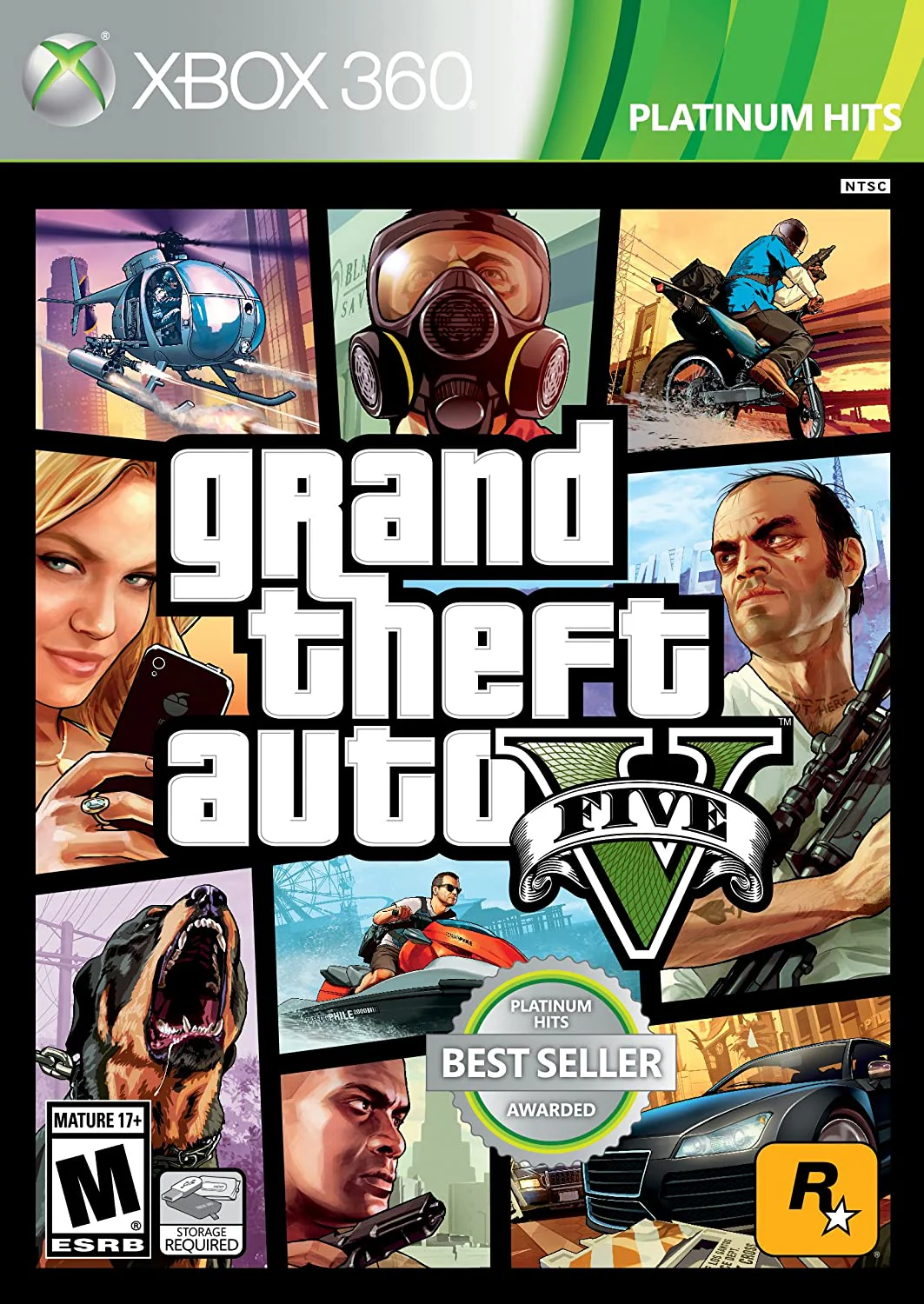 Grand Theft Auto V (5) - XBOX 360